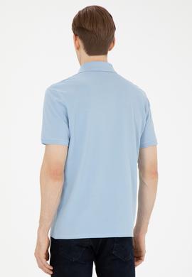 Erkek Açık Mavi Basic Tişört - 50284641231