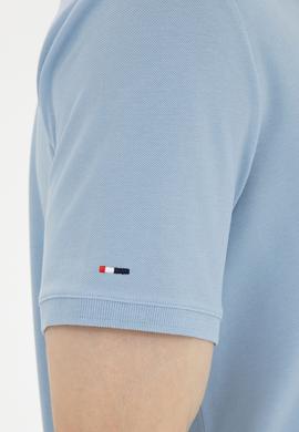 Erkek Açık Mavi Basic Tişört - 50284641231