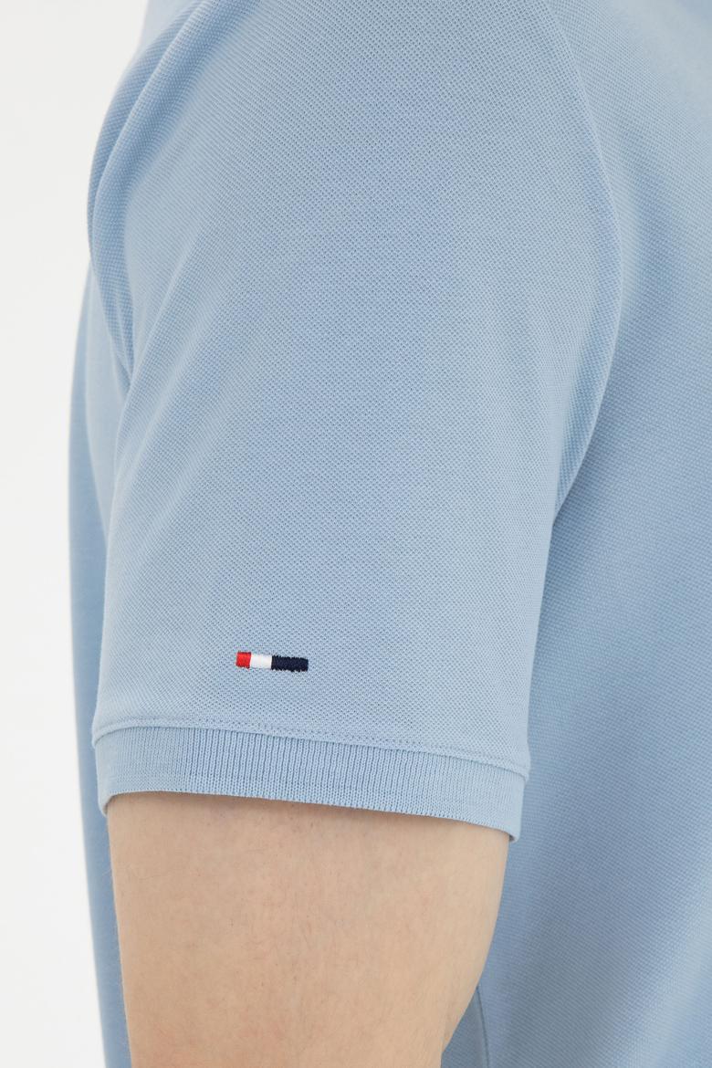 Erkek Açık Mavi Basic Tişört - 50284641231