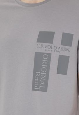 Erkek Regular Fit Bisiklet Yaka Koyu Gri Tişört - 50287048051