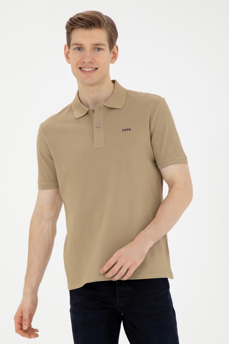 Erkek Haki Basic Tişört