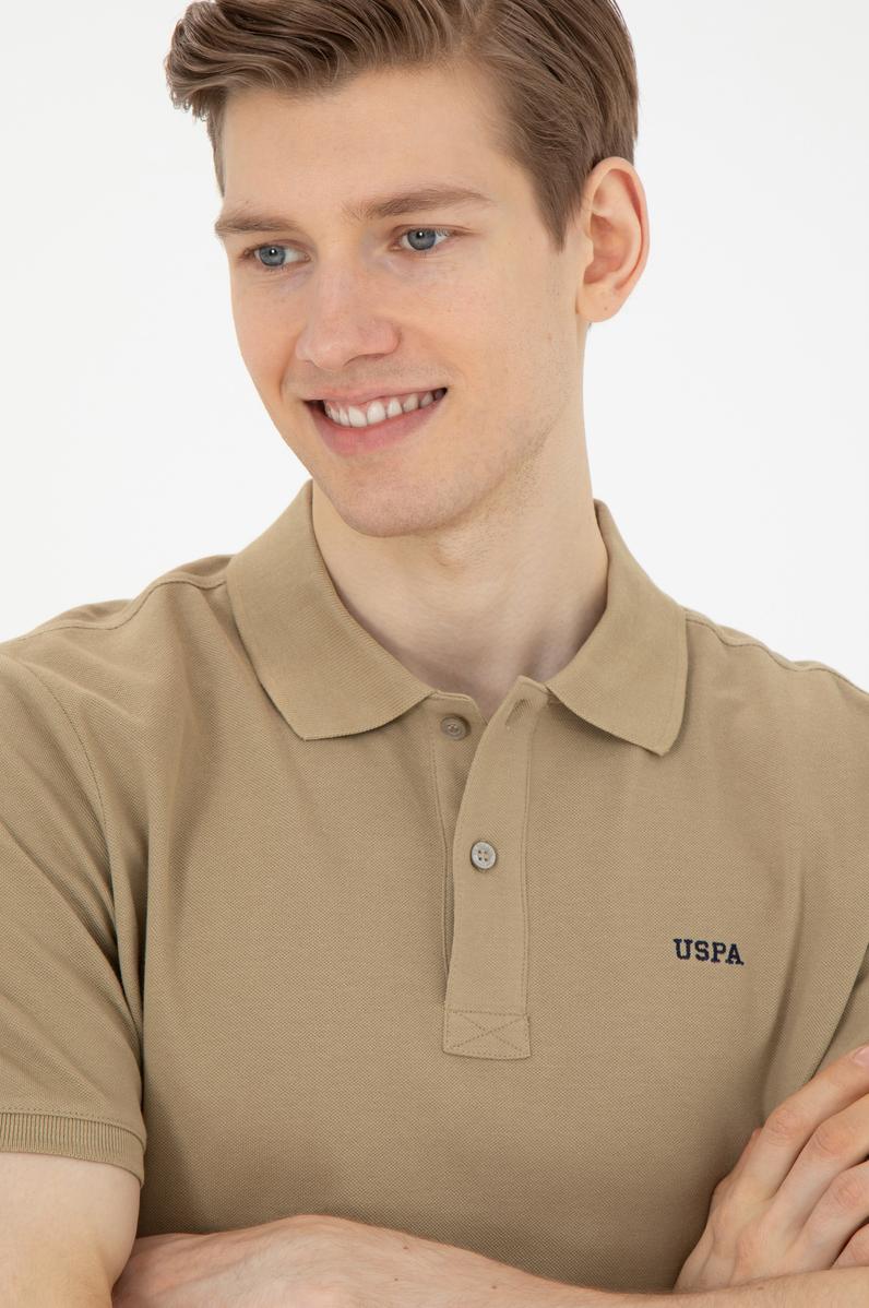 Erkek Haki Basic Tişört