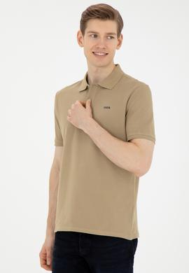 Erkek Haki Basic Tişört - 50284641179