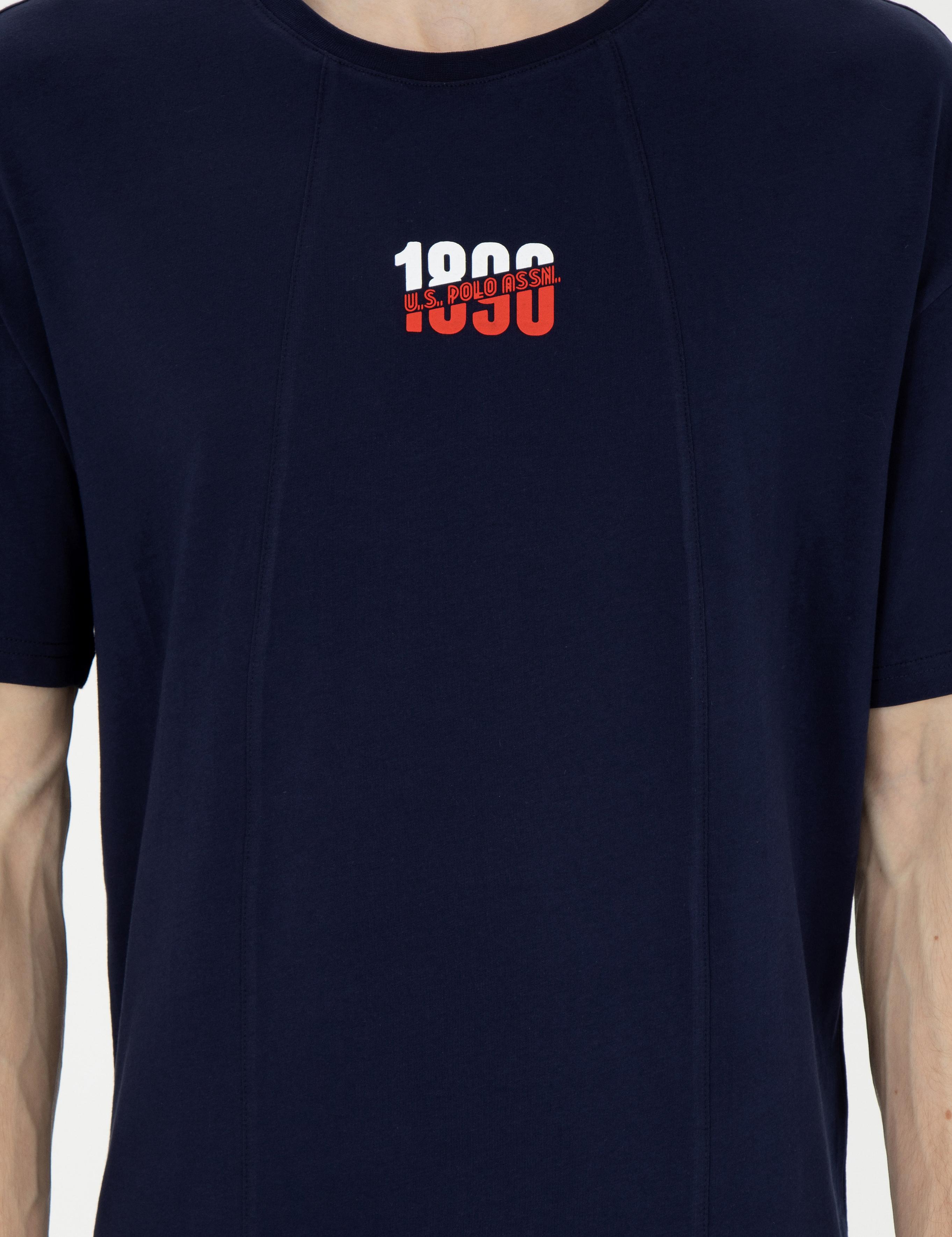 تی شرت یقه گرد آستین کوتاه ریلکس یقه گرد مردانه یو اس پولو | U.S. Polo Assn. - تصویر 6