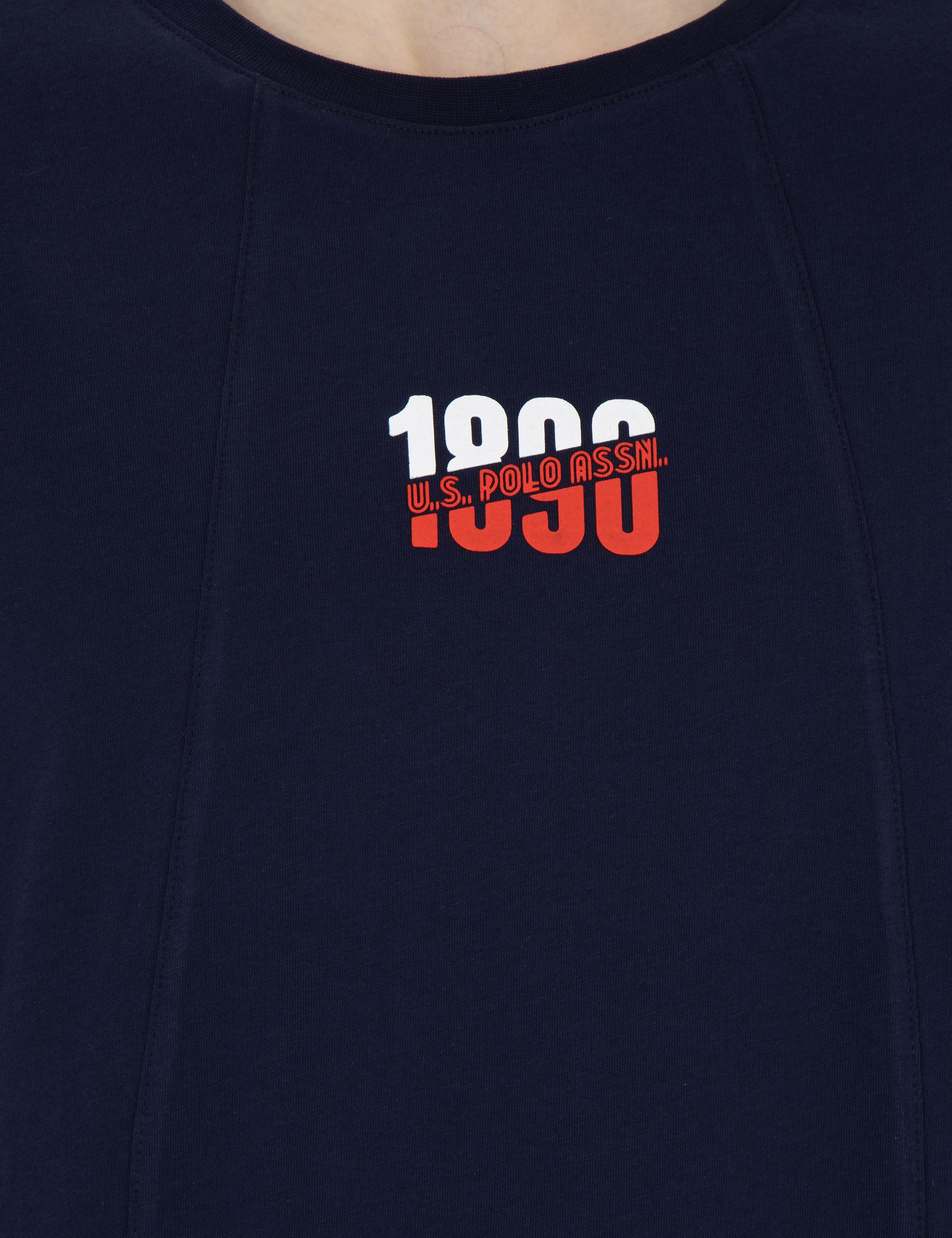 تی شرت یقه گرد آستین کوتاه ریلکس یقه گرد مردانه یو اس پولو | U.S. Polo Assn. - تصویر 7