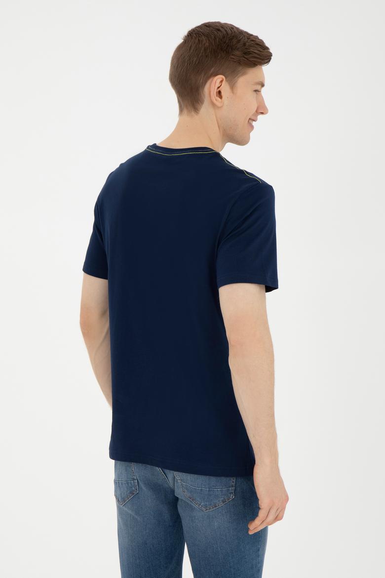 Erkek Lacivert Tişört - 50288457011
