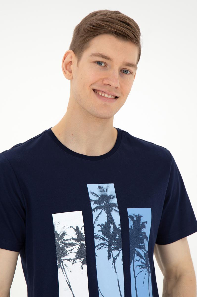 Erkek Lacivert Tişört