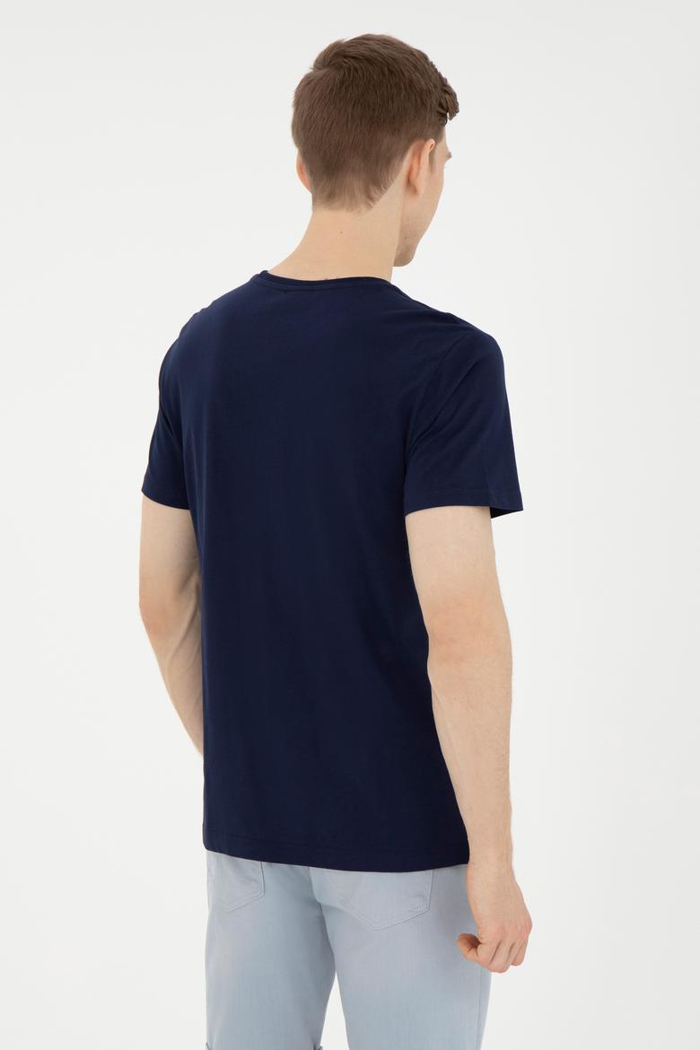 Erkek Lacivert Tişört - 50287068016