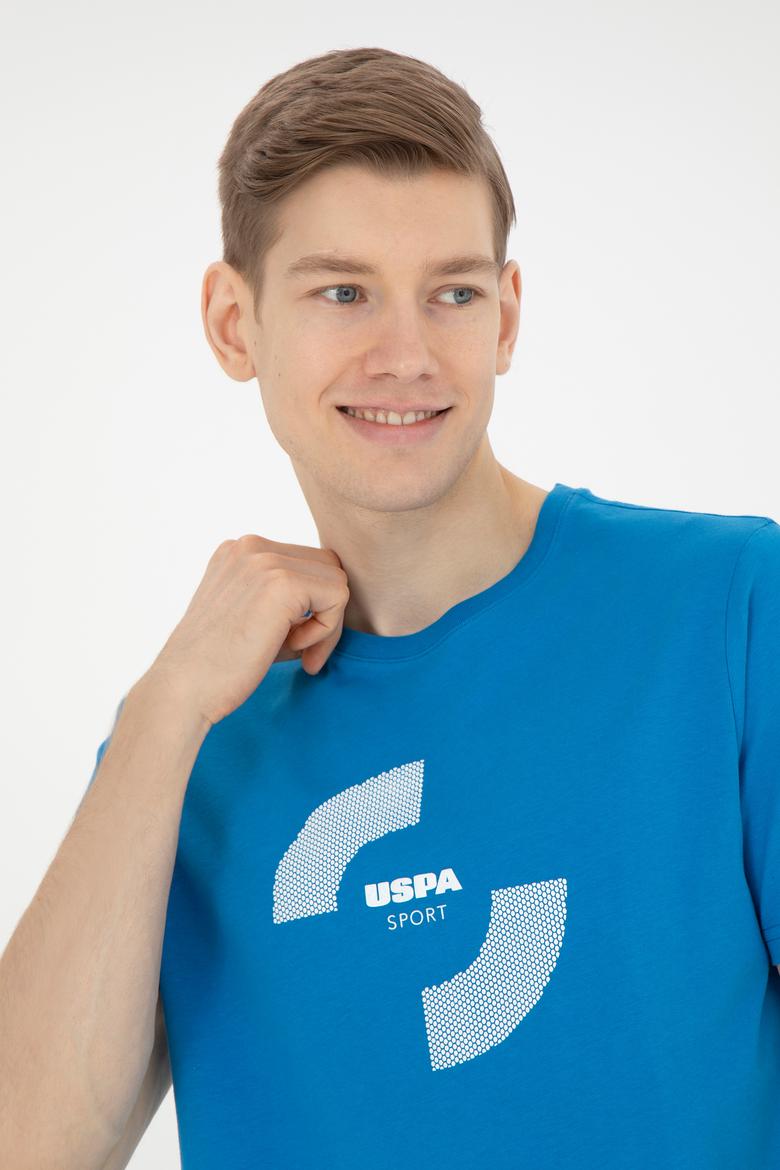 Erkek Regular Fit Bisiklet Yaka Saks Tişört - 50281501011