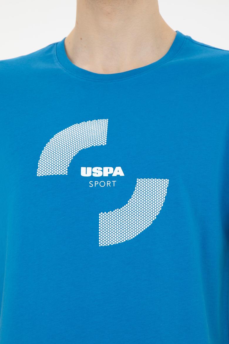 Erkek Regular Fit Bisiklet Yaka Saks Tişört - 50281501011