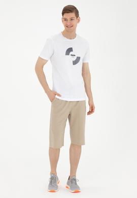 Erkek Açık Haki Örme Şort - 50279619111