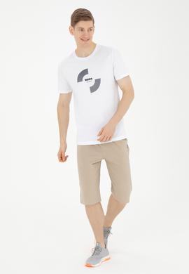 Erkek Açık Haki Örme Şort - 50279619111