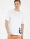 Erkek Comfort Fit Bisiklet Yaka Beyaz Tişört