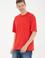 Erkek Comfort Fit Bisiklet Yaka Kırmızı Tişört