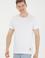Erkek Regular Fit Bisiklet Yaka Beyaz Tişört