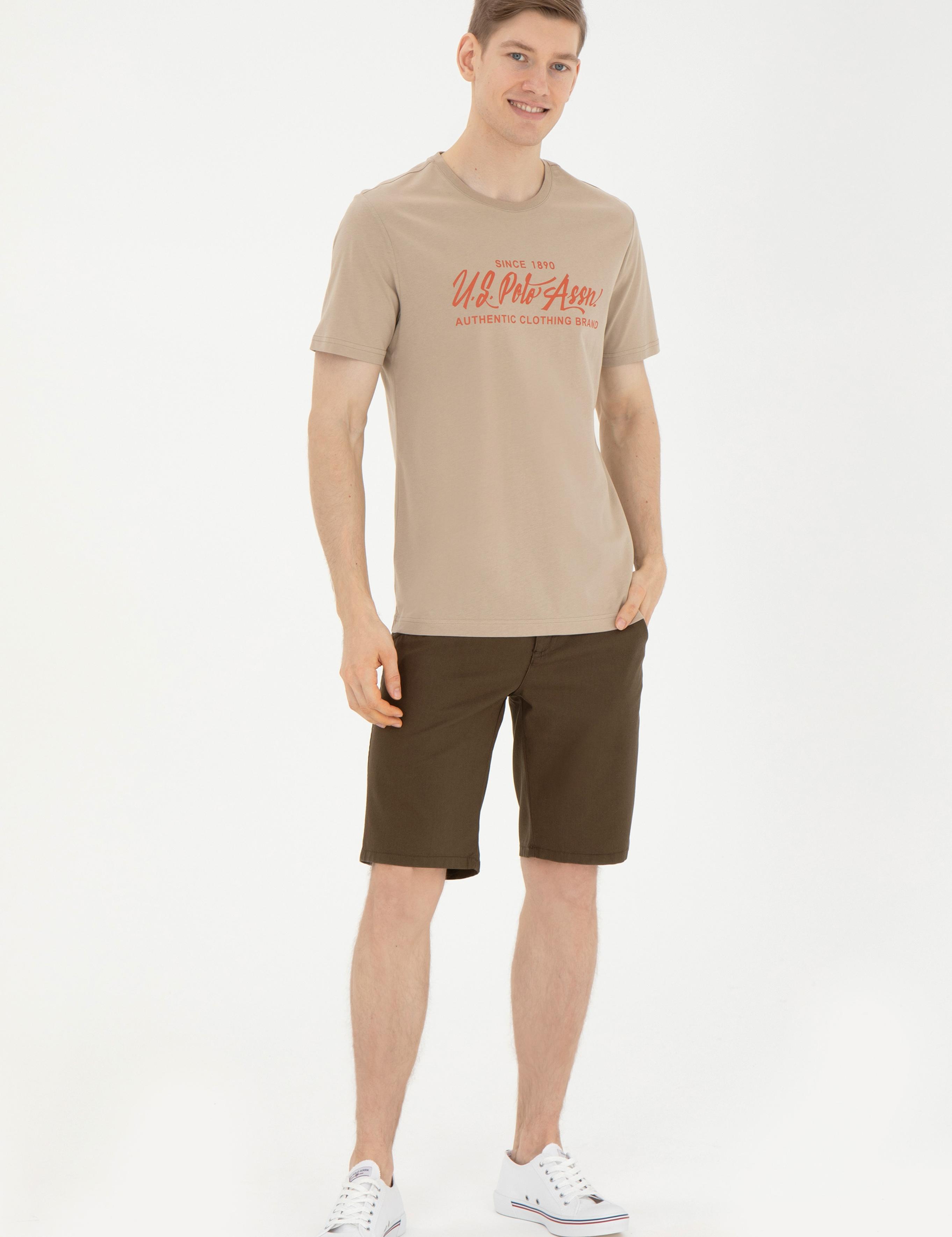 تی شرت یقه گرد آستین کوتاه رگولار یقه گرد مردانه یو اس پولو | U.S. Polo Assn. - تصویر 4