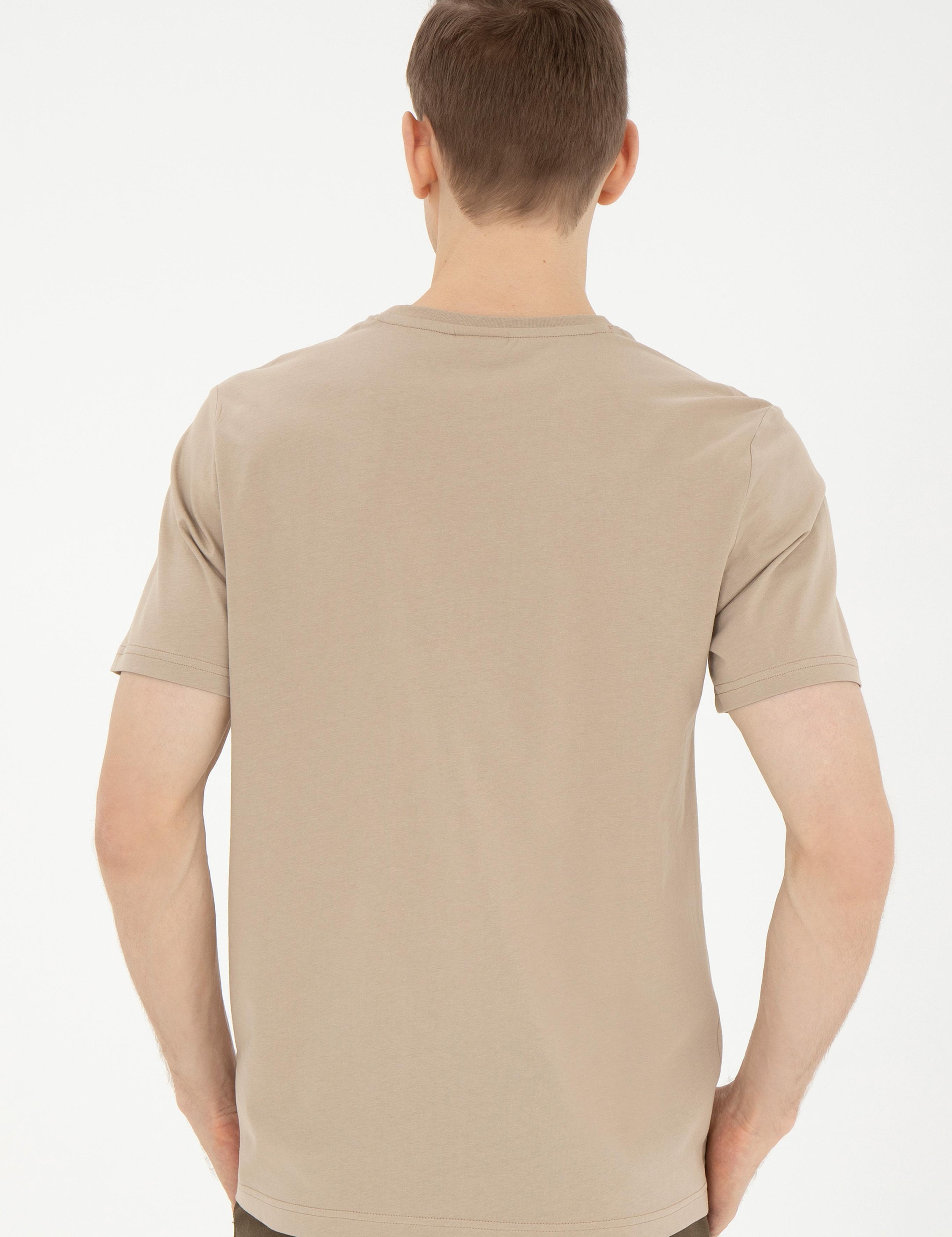 تی شرت یقه گرد آستین کوتاه رگولار یقه گرد مردانه یو اس پولو | U.S. Polo Assn. - تصویر 5