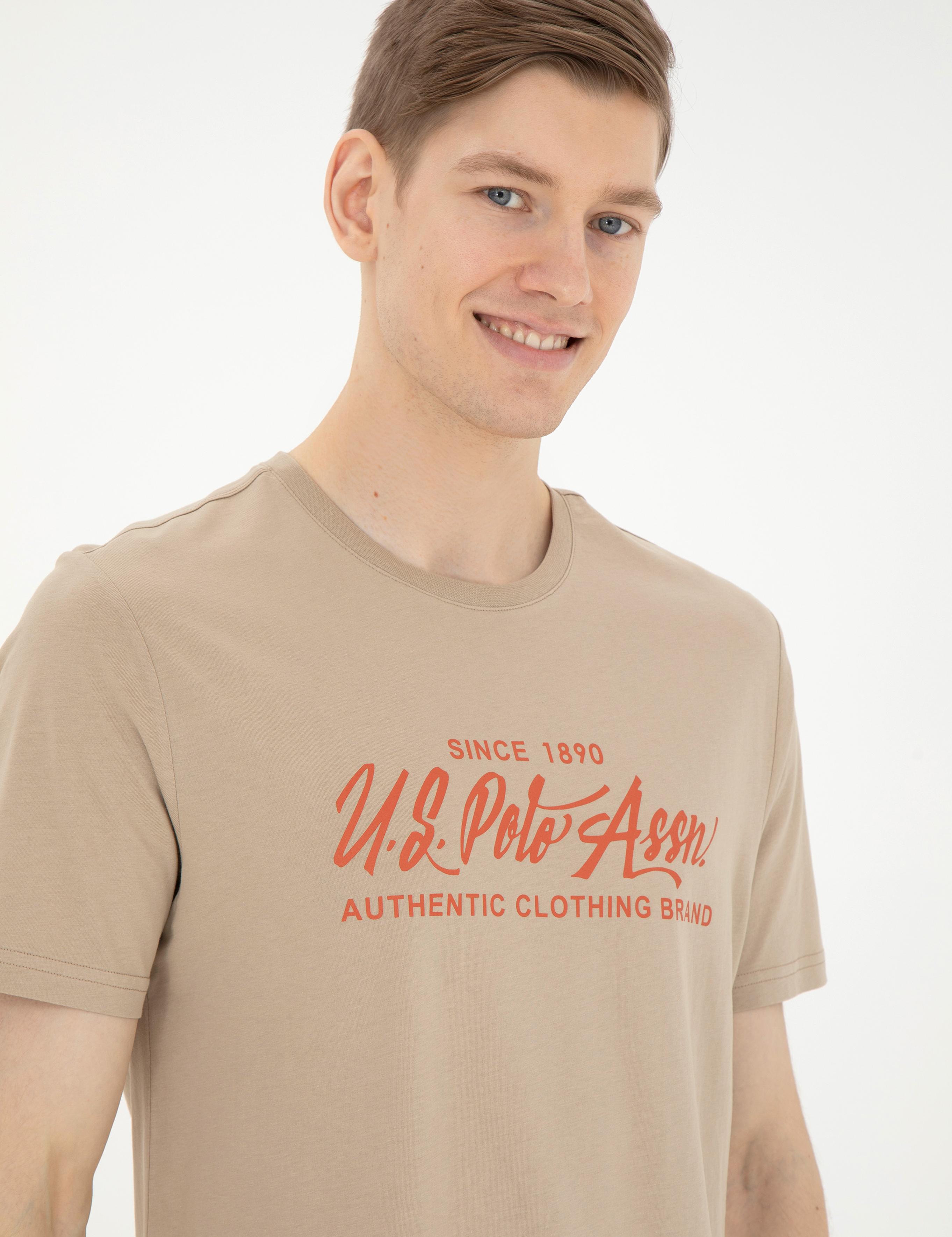 تی شرت یقه گرد آستین کوتاه رگولار یقه گرد مردانه یو اس پولو | U.S. Polo Assn. - تصویر 2