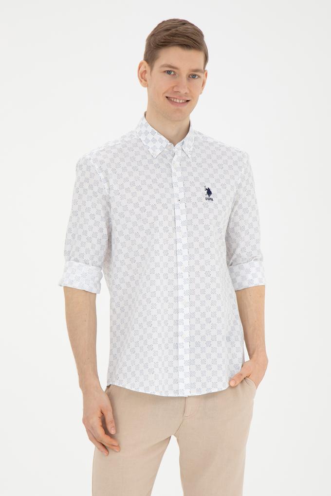 Erkek Lacivert Uzun Kollu Gömlek