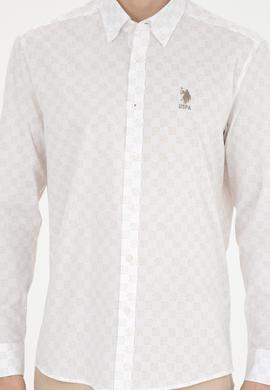 Erkek Açık Haki Uzun Kollu Gömlek - 50282820022