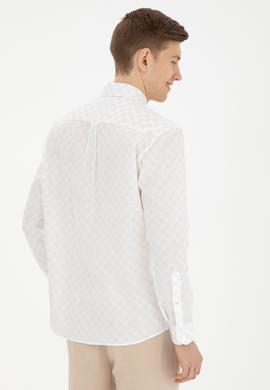 Erkek Açık Haki Uzun Kollu Gömlek - 50282820022