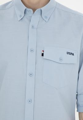 Erkek Açık Mavi Uzun Kollu Gömlek - 50283364024