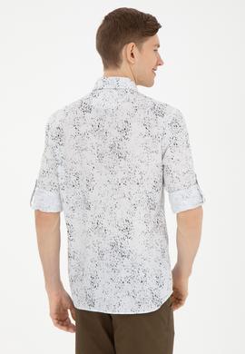 Erkek Siyah Uzun Kollu Gömlek - 50283711026