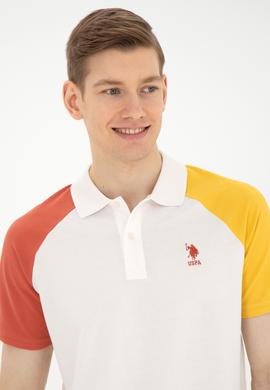 Erkek Regular Fit Polo Yaka Ekru Tişört - 50281957009