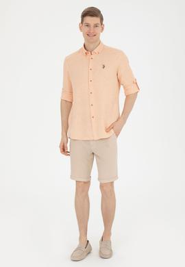 Erkek Kiremit Uzun Kollu Gömlek - 50283423007