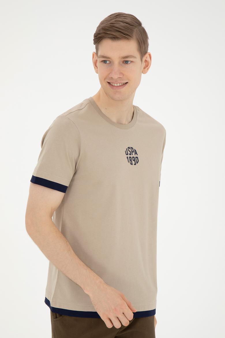 Erkek Açık Haki Tişört - 50287047021