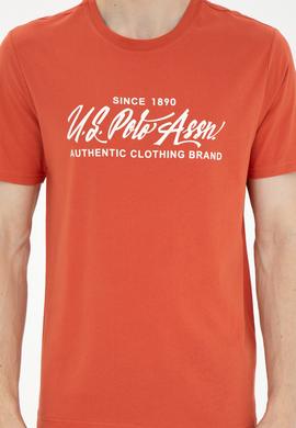 Erkek Regular Fit Bisiklet Yaka Pudra Tişört - 50282007041