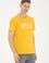 Erkek Regular Fit Bisiklet Yaka Safran Tişört