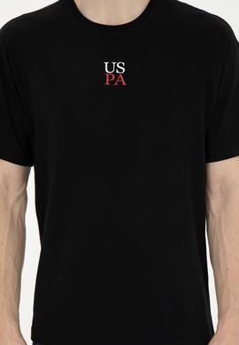 Erkek Comfort Fit Bisiklet Yaka Siyah Tişört - 50289221037