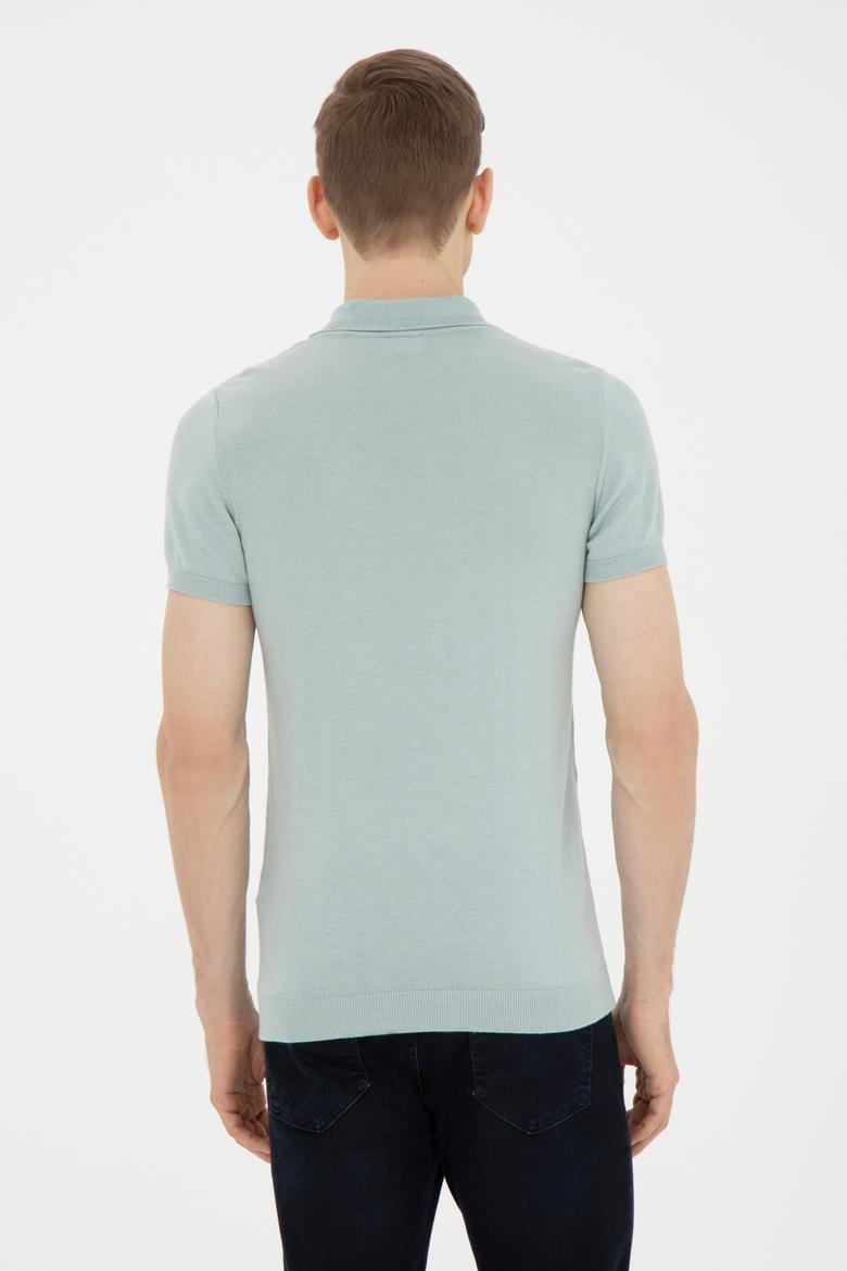 Erkek Su Yeşili Kazak - 50280455023