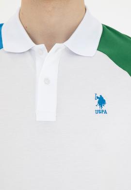 Erkek Regular Fit Polo Yaka Beyaz Tişört - 50281957011