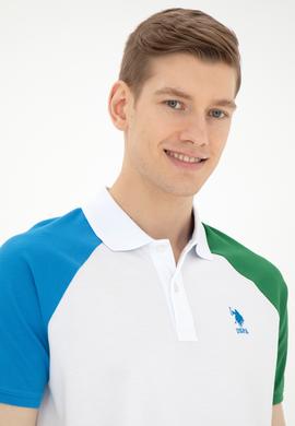 Erkek Regular Fit Polo Yaka Beyaz Tişört - 50281957011