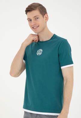 Erkek Koyu Yeşil Tişört - 50287047031