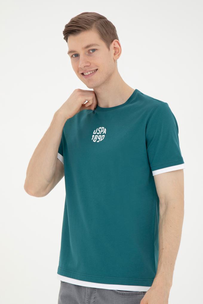 Erkek Koyu Yeşil Tişört
