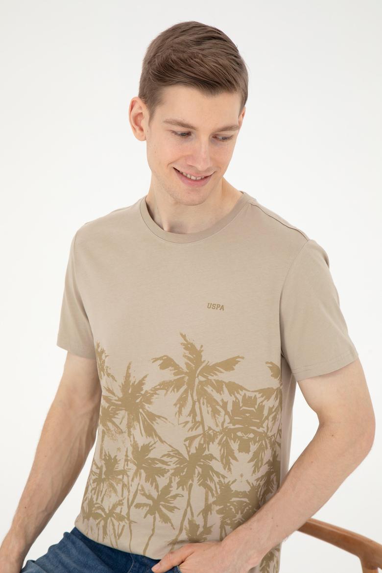 Erkek Açık Haki Tişört - 50287082001