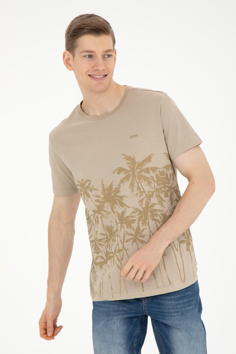 Erkek Açık Haki Tişört - 50287082001