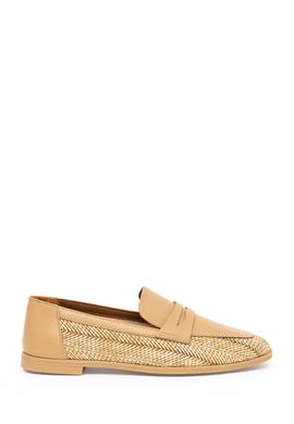 Kadın Bej Loafer - 50287523010
