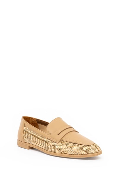 Kadın Bej Loafer