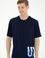 Erkek Comfort Fit Bisiklet Yaka Lacivert Tişört