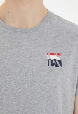 Erkek Gri Melanj Tişört - 50287084051