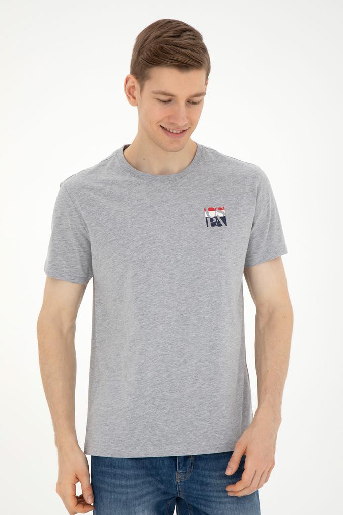 Erkek Gri Melanj Tişört