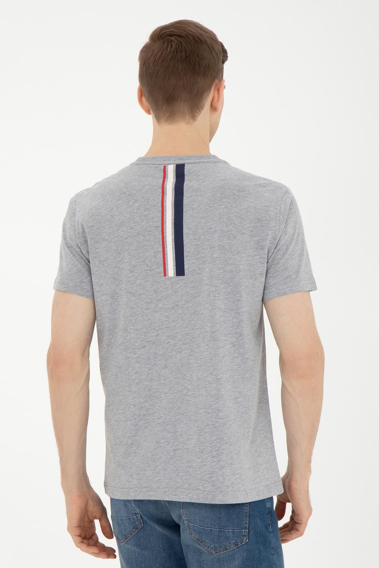 Erkek Gri Melanj Tişört - 50287084051
