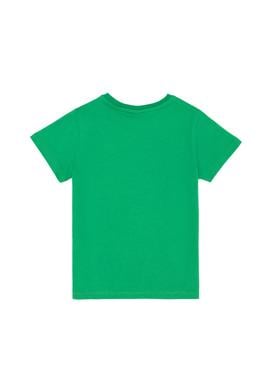 Erkek Çocuk Elma Yeşili Basic Bisiklet Yaka Tişört - 50288070090