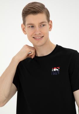 Erkek Siyah Tişört - 50287084001