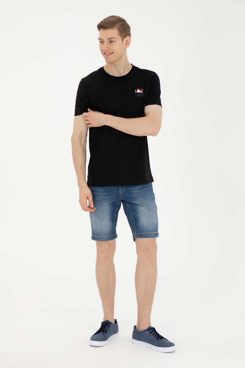 Erkek Siyah Tişört - 50287084001