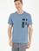 Erkek İndigo Tişört